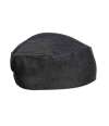 PR653 Premier Chef's Skull Cap Black colour image